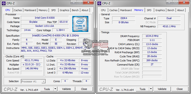 overclocking procesora intel core i5-6500