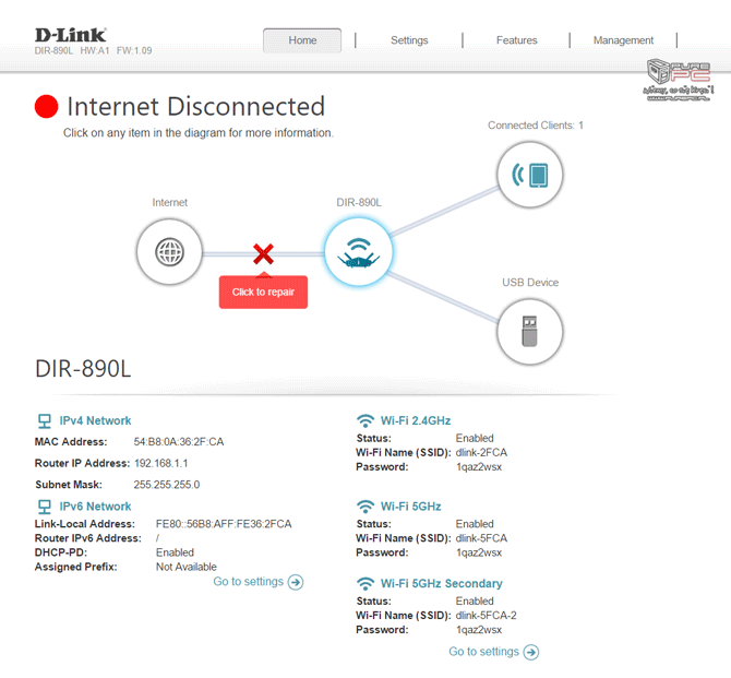 D-Link DIR-890L - Oprogramowanie