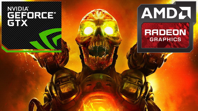 test doom vulkan radeon vs geforce