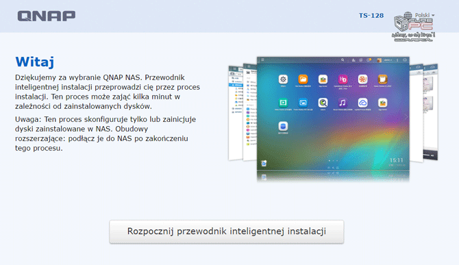 QNAP TS-128 - Prosty i tani serwer NAS