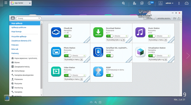 QNAP TS-251+ wielozadaniowy NAS i centrum rozrywki