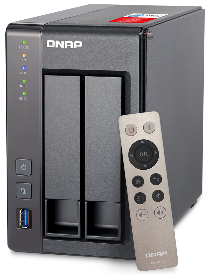 QNAP TS-251+ wielozadaniowy NAS i centrum rozrywki