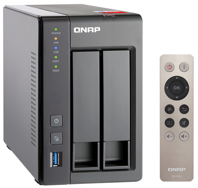 QNAP TS-251+ wielozadaniowy NAS i centrum rozrywki