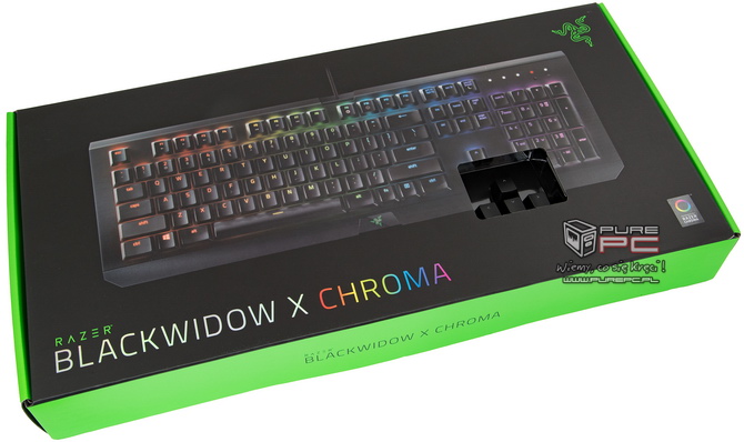 test klawiatury razer blackwidow x chroma