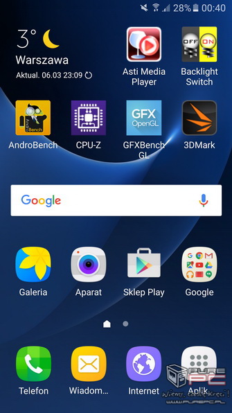 Samsung Galaxy S7 Edge - system i interfejs 1 