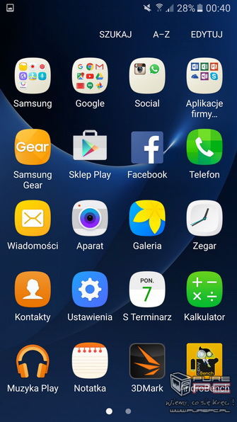 Samsung Galaxy S7 Edge - system i interfejs 5