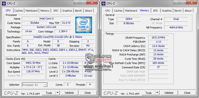 podkręcanie intel core i3-6100