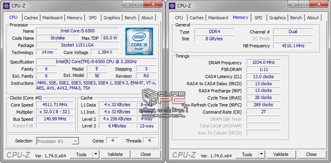 podkręcanie intel core i5-6500