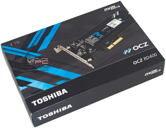 test dysków ssd toshiba ocz rd400 pcie nvme m.2