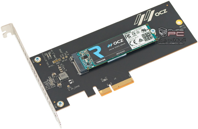 test dysków ssd toshiba ocz rd400 pcie nvme m.2