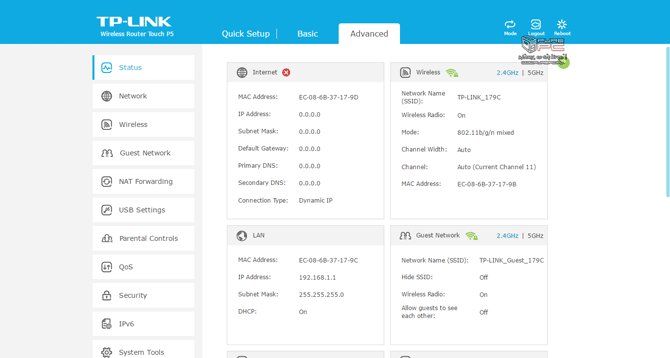 Test TP-Link Touch P5 - Router z wbudowanym interfejsem dotykowym