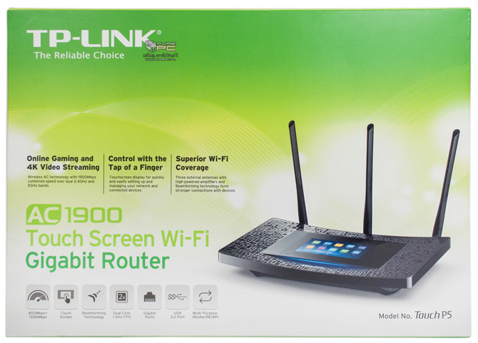 Test TP-Link Touch P5 - Router z wbudowanym interfejsem dotykowym