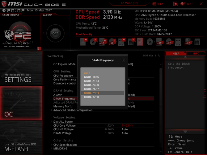 test procesora mad ryzen 5 1500x vs intel core i5-7500