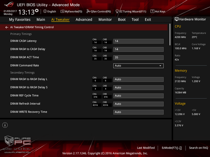 Test płyty głównej ASUS Z270F Strix Gaming
