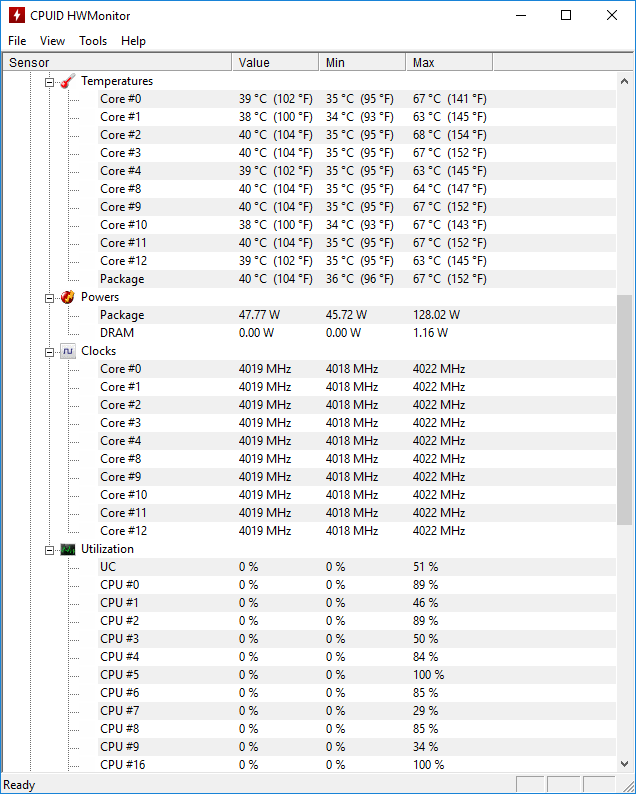 test procesora intel core i9-7900x skylake-x