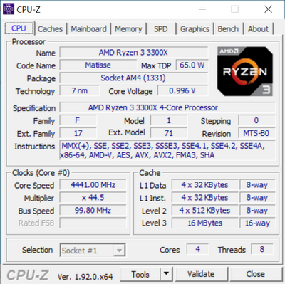 Test komputera ACTINA - AMD Ryzen 3 3300X i GeForce GTX 1660S [nc1]