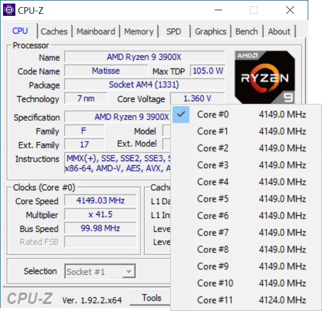 Test procesorów Ryzen 5 3600XT, Ryzen 7 3800XT, Ryzen 9 3900XT [nc19]