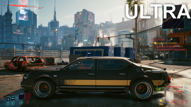 Cyberpunk 2077 - Porównanie ustawień graficznych [nc19]