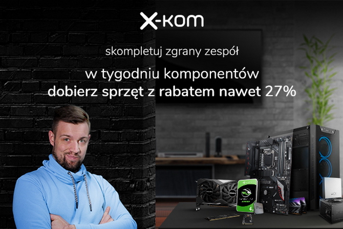 Promocja na karty graficzne, dyski SSD, procesory i RAM w x-kom [1]