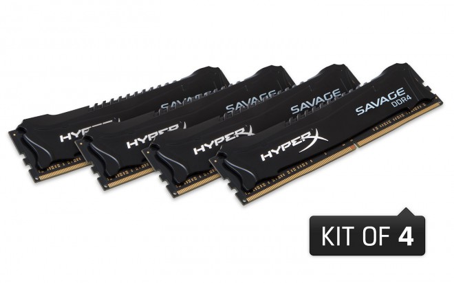 HyperX prezentuje wydajne pamięci HyperX Savage DDR4