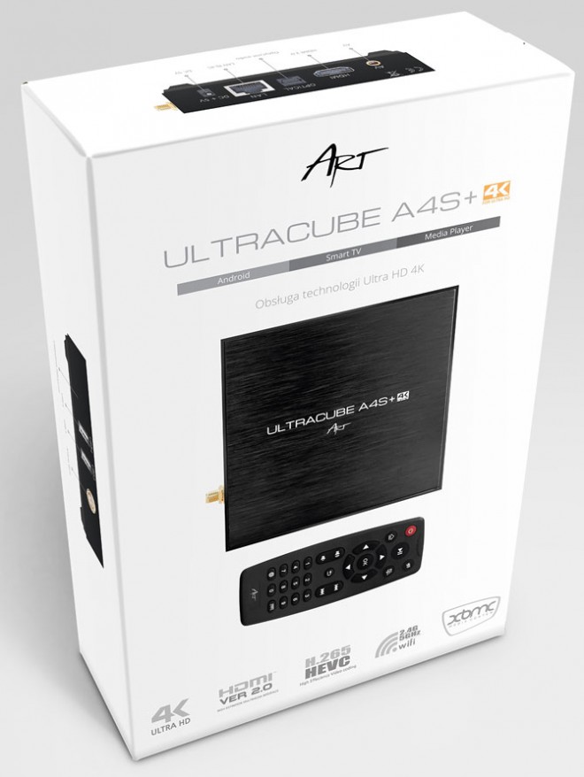ART ULTRACUBE A4S - Smart TV bez lagów