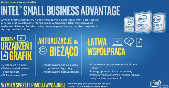 Premiera procesorów Intel Core vPro szóstej generacji