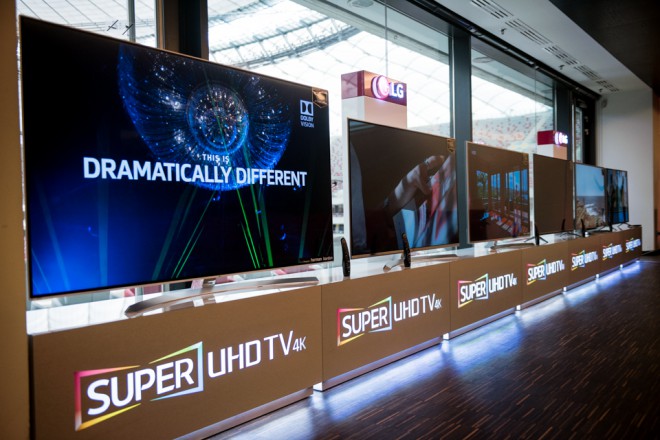 LG SUPER UHD 4K - nowe modele telewizorów 