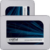 Crucial MX500 - SSD na 64-warstwowych kościach 3D TLC NAND 