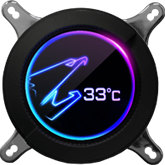 Gigabyte AORUS Liquid Cooler 240 - Zestaw AiO z wyświetlaczem 