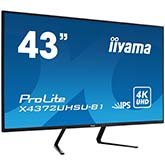 iiyama ProLite X4372UHSU-B1 - wielozadaniowy monitor 4K HDR