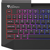 Genesis Lith 400 RGB - test solidnej, nożycowej klawiatury dla graczy