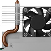 Icy Box IB-M2HSF-702 - Wieżowy radiator z wentylatorem dla SSD