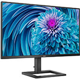 Philips 288E2UAE - 28-calowy monitor IPS o rozdzielczości 4K. Ma hub z czterema portami USB i wyświetla obraz z dwóch źródeł