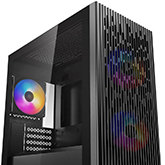 Deepcool Matrexx 40 3FS - Obudowa micro-ATX z frontem typu mesh i trzema preinstalowanymi wentylatorami