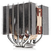 Noctua NH-D12L - Nieduże, dwuwieżowe chłodzenie procesora z wydajnym wentylatorem 120 mm