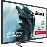 Test iiyama G-Master G4380UHSU-B1 Red Eagle - najtańszy, 43" monitor 4K 144 Hz do gier, z matrycą VA oraz wsparciem dla HDR