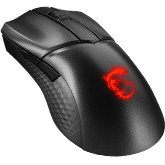 MSI Clutch GM31 Lightweight - mysz dla małych i średnich dłoni w wersji z przewodem i bez - ta druga w zestawie ze stacją ładującą