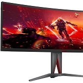 AOC Agon AG455UCX - 45-calowy monitor dla graczy z ekranem Dual Quad HD oraz ze 165 Hz częstotliwością odświeżania