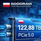 GOODRAM DC25F to nowy dysk SSD PCIe 5.0 o imponującej pojemności. 122,88 TB w jednym nośniku dla centrów danych