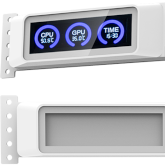 Zalman ZM-VS3 DS - podpórka dla GPU ze zintegrowanym ekranem i podświetleniem ARGB. Obsłuży nawet 3-slotowe modele