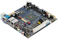 VIA mini-ITX 2x LAN, 2x LVDS