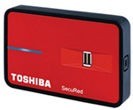 Toshiba SecuRed - wstrząsoodporne, przenośne dyski 2.5"