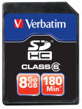 Verbatim prezentuje karty SDHC Video HD