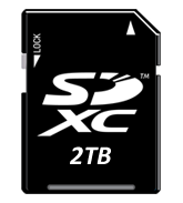 2TB w kieszeni z SDXC