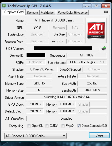 Amd 6800 series драйвера