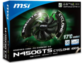 MSI prezentuje GeForce N450GTS Cyclone