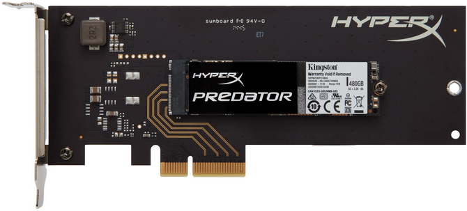 kingston hyperx predator pcie ssd