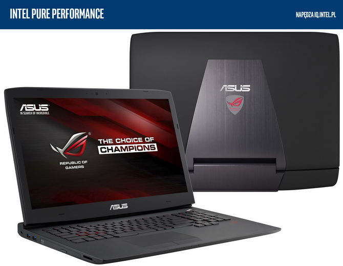 intel pure performance - laptop do gier