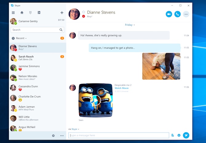 Skype UWP #1