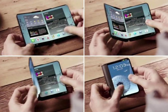 Elastyczne i rozwijane ekrany w smartfonach już w 2017?